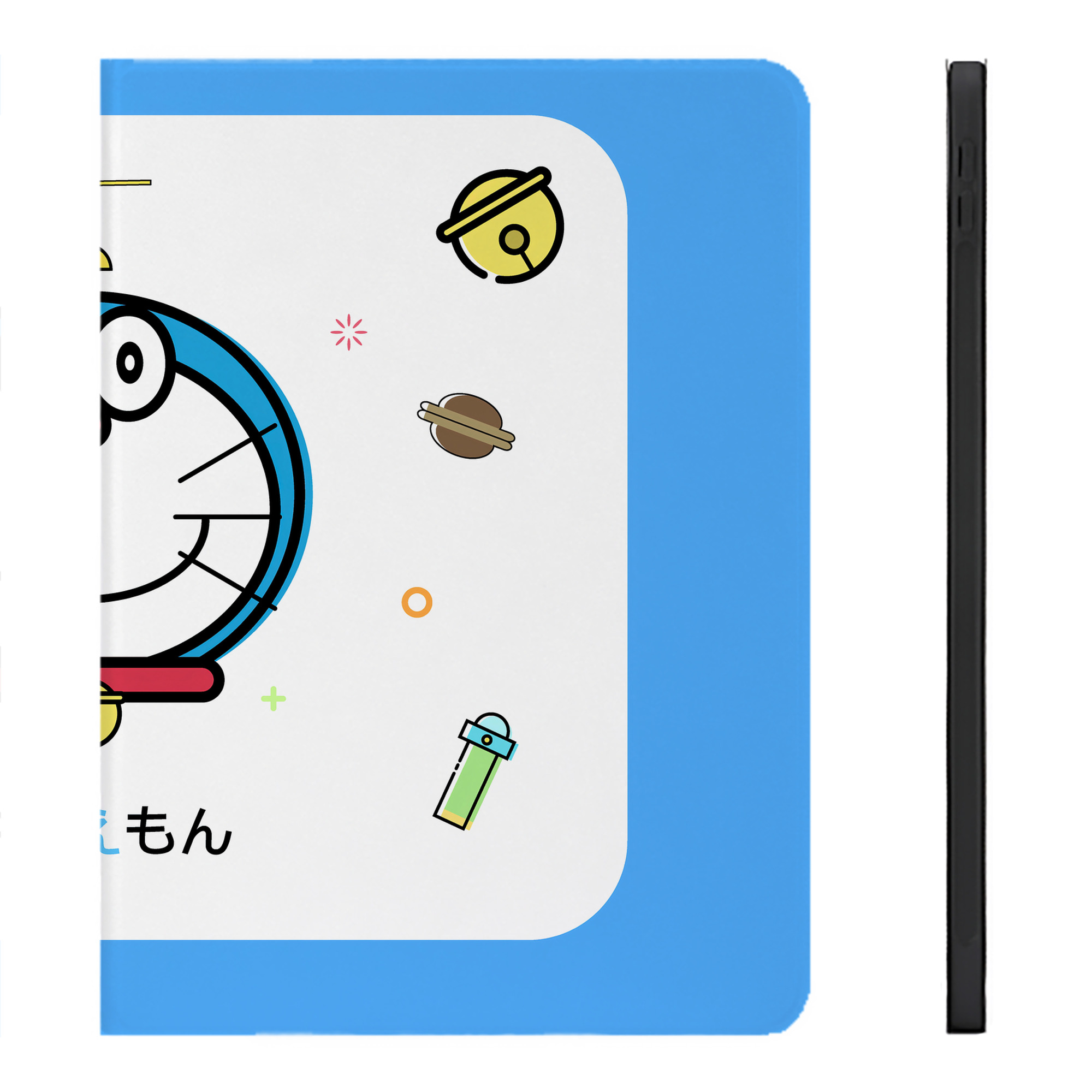 （画像用） ドラえもん Doraemon IPadケース ペンホルダー付き ブックスタイルデザイン